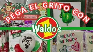 🇲🇽🇲🇽𝐖𝐀𝐋𝐃𝐎𝐒 Pega el GRITO con WALDOS/adornos muy mexicanos 15 SEPTIEMBRE 🇲🇽 @Waldos_oficial 