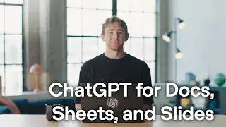 Work with docs, sheets, and slides in ChatGPT