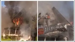 Passaic NJ Fire Dept operates at a 3rd Alarm Fire 106 Pennington Ave April 16th 2020