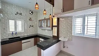 Kitchen with Beautiful Breakfast Countertop🔥🔥 16x10feet Size