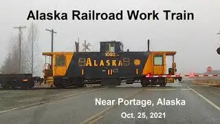 Alaska Railroad Work Train