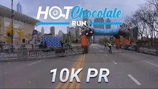 Chasing a PR at the Hot Chocolate Run in Chicago! 🍫🏃 My Last Race of 2024 POV 4K