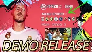 FIFA 20 OFFICIAL DEMO RELEASE DATE & HOW TO PLAY IT EARLY !!!