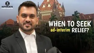 When to seek ad-interim relief?