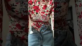 Buttons instead of a zipper on jeans??? Who in there right mind- #jeans #fashion #relateable