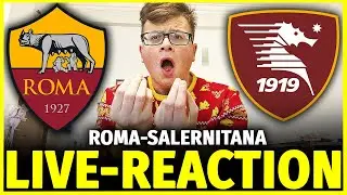 ⚠️ ROMA-SALERNITANA 2-2 - LIVE REACTION con SICKWOLF