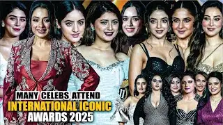 International Iconic Awards 2025 | Jannat Zubair, Deepika Singh, Adrija Roy, Rupaly Ganguly & More