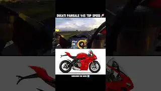 Ducati Panigale V4S Top Speed🚀 | 0 to 299 Acceleration