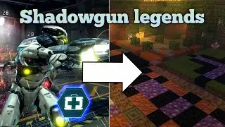 Shadowgun legends в майнкрафте |Карта Deferce