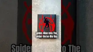 Spider-Man Into The Spider-Verse Blu Ray #spiderman #mylesmorales #peterparker #marvel #shorts #fyp