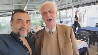 La Cantinaccia da Peppe a Polidoro il Direttore saluta Alvaro Vitali Pierino col Salutatore