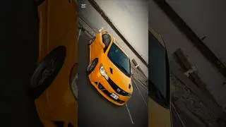 POV: You Drive A FUNKY Car 😎 // A Yellow Mugen RR Honda Civic FD! ⚡🔥 #HondaCivic #Shorts