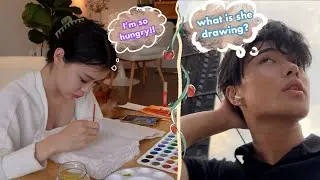 Fun Date Idea | DIY Scrapbook/Cookbook (cooking whatever she draws)