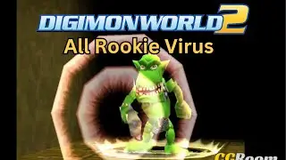 All Rookie Virus Digimon Initial Technique - Digimon World 2