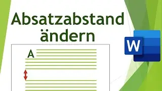 Absatzabstand in Word &auml;ndern