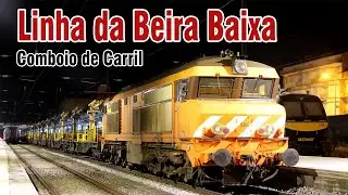 Comboio com Carril para o Covilhã - Guarda