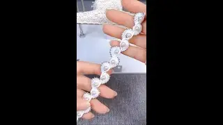 Handmade Rococo gift weave string bracelet rainbow line