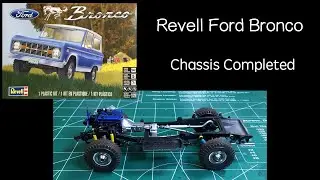 Building the Revell Ford Bronco 1/25 scale model Part 2