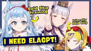 KOBO asked to the right person when training Gold Ship, KAELAGPT.