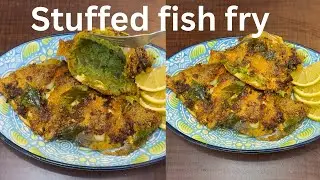 The Best Stuffed Pomfret Fry Recipe
