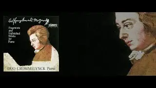 Mozart: Sonata Movement in G Minor for Piano, K. 312 (189i, K6 590d) / Duo Crommelynck