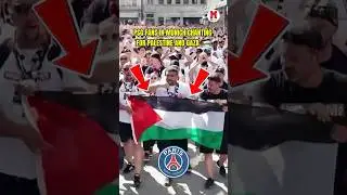 PSG fans in Munich chanting for Palestine and Gaza 🇵🇸#UCL #ChampionsLeague #PSG #Inter #paris