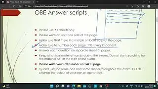 OPEN BOOK EXAM 2022 GUIDLINES: COMMON DOUBTS AND QUERIES