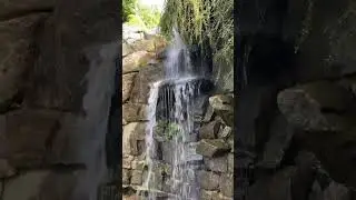 small waterfall in Poland#waterfall #shorts #2024