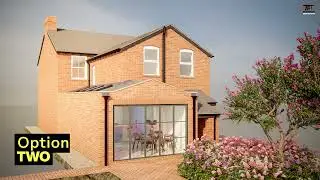Solihull Kitchen extension - Initial feasibility options