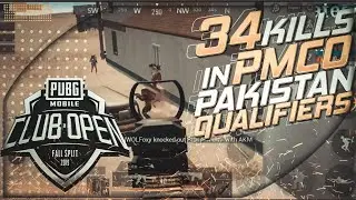 THIS IS HOW WE GOT 34 KILLS IN PMCO PAKISTAN QUALIFIERS 2019 | FULL RUSH | PUBG MOBILE
