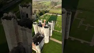 Hidden in Hampshire the 800-year-old Titchfield Abbey stands under tonight&rsquo;s breathtaking dusk.