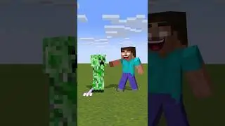 HELP Enderman Become Stronger And Throw The Trident #shorts #trending #friendship #fyp