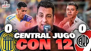 RIVER EMPAT&Oacute; 0 A 0 CON ROSARIO CENTRAL Y EL &Aacute;RBITRO | Reacci&oacute;n Lucas Schmidt