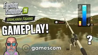 20 минут ЭКСКЛЮЗИВНОГО ГОРНОГО РЫБОЛОВНОГО ПРОЦЕССА Farming Simulator 25 (GAMESCOM 25)