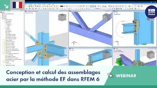 Conception et calcul des assemblages acier par la méthode des éléments finis dans RFEM 6