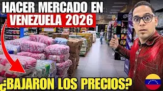 El Sorprendente PRECIO DE HACER MERCADO en Venezuela 2026 😱 &iquest;TODO HA BAJADO? 🇻🇪