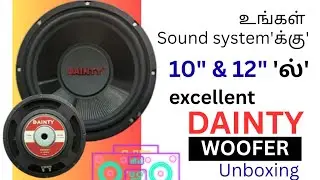 Excellent woofer in 10