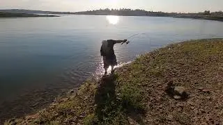 Pike fishing keyhole