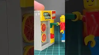 Working Lego Pizza Vending Machine #lego