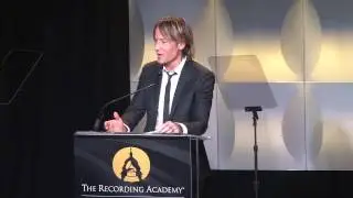 Keith Urban accepts the Grammys on the Hill honor