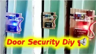 Door Security Alarm 📢 | Amazing Warning System |  Owsom Diy Projects | New Invention Electronic