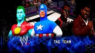 WWE 13 - [Cpt America/Cpt Planet]  vs [Blade/Black Dynamite]