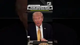 &ldquo;Unprecedented&rdquo; Trump announces major crackdown on drug cartels with over 3,000 arrests