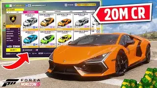 FORZA HORIZON 5 : La NOUVELLE Liste Des 50 Voitures +20M CR ! 🤑🔥