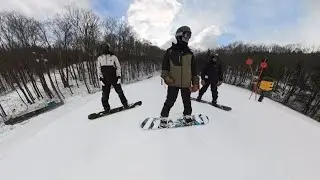 Snowboarding at Greek Peak #2