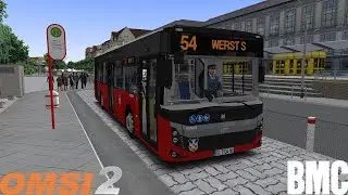 Omsi 2 - Krefrath V3.2 - Line 54 - BMC Procity 12