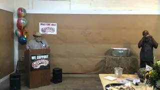 Gramling's, Inc. - Anthony Gaudio thanking sponsors