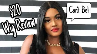 AMAZON WIG UNDER $20! Long Straight 28