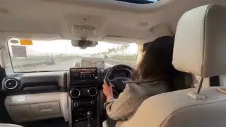 SCORPIO DRIVE 🚀💀 #scorpio #driving #travel #trending #viral 