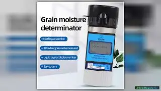 Smart Grain Moisture Meter For 37 Kinds Grains Humidity Tester Corn Wheat Peanut Seed Rice Coffee B